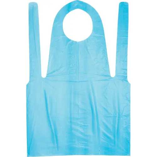 Sort de unica folosinta din polietilena ECO, culoarea albastru, 100buc UNIVERSAL, ALBASTRU