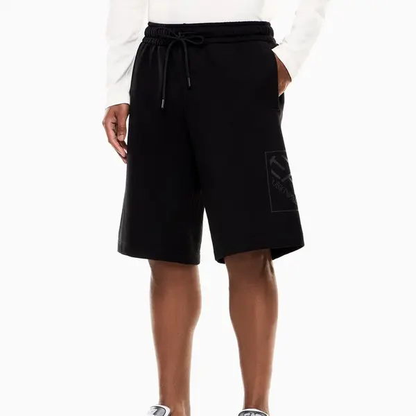 Sort EA7 TRAIN LOGO SERIES M OVERSIZE LOGO SHORTS COFT