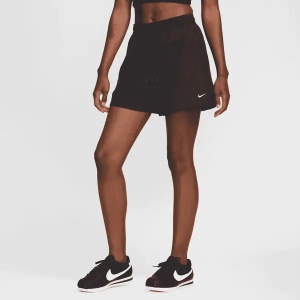 Sort Nike W NSW MR ESSNTL WVN SHORT