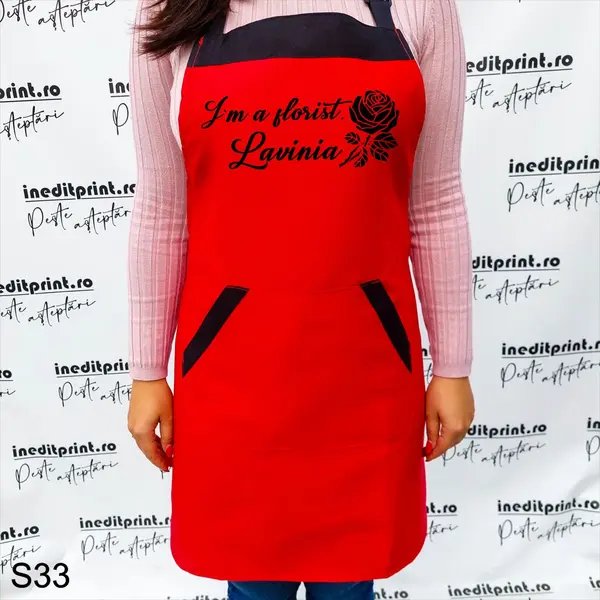Sort personalizabil I m florist S33 Maro