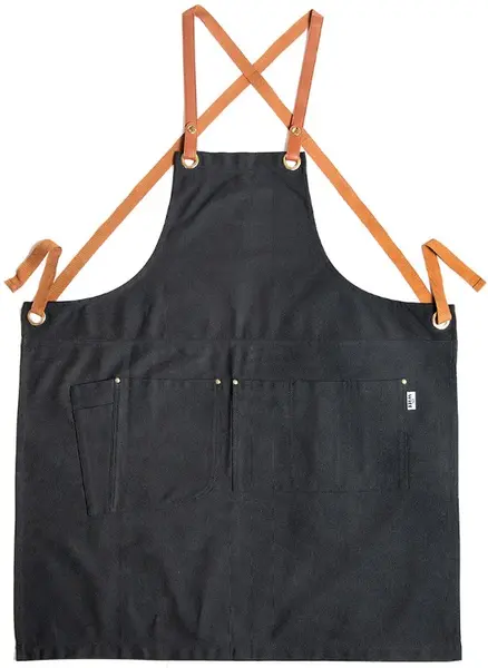 Șorț pizza Witt Pizza - Negru, 75.5 x 86.5 cm