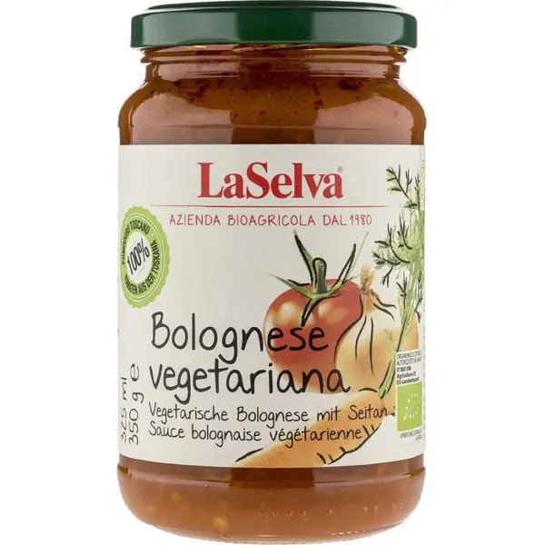 Sos bolognese vegetarian cu seitan, eco - 350 g