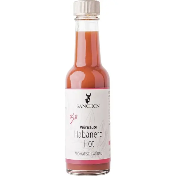 Sos iute habanero cu chili, eco - 140 ml