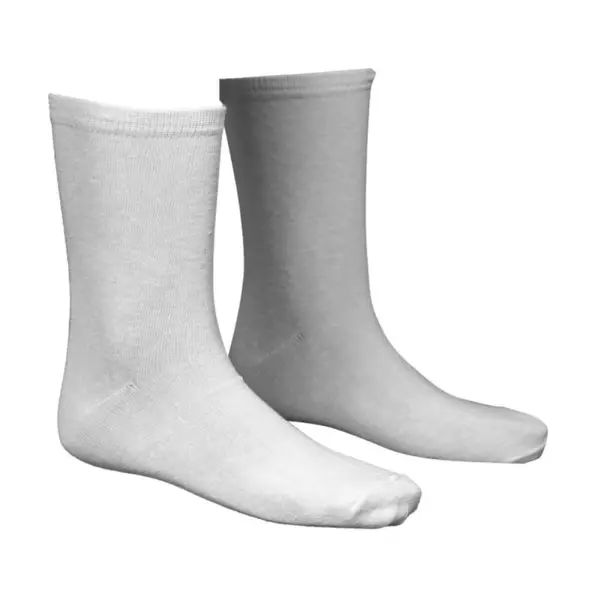 Sosete Albe Lungi, Marime 35-40, 5 Perechi