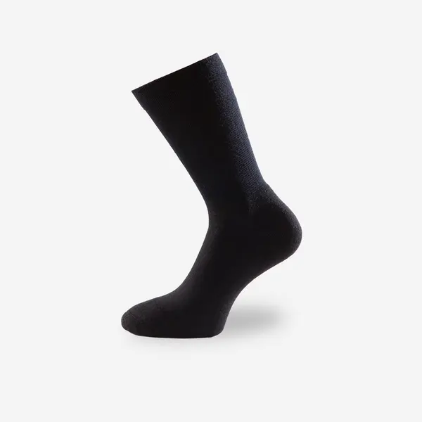 Şosete Ciclism Iarnă 500 Negru