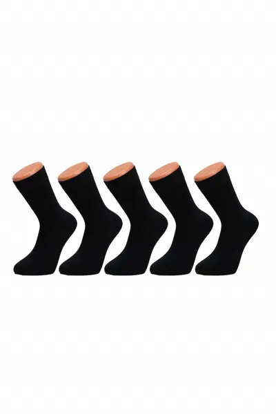 Sosete clasice barbati, set 5 perechi, negru (Marime sosete: 39/42)