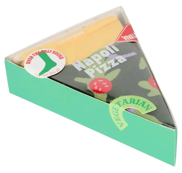Șosete Eat My Socks - Pizza, Vegan