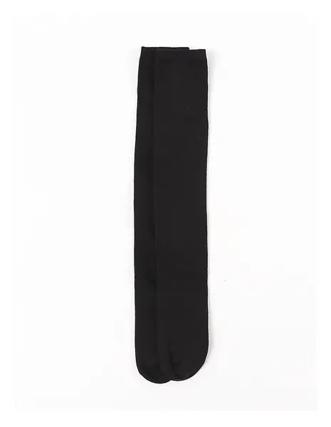 Sosete lungi negre simple