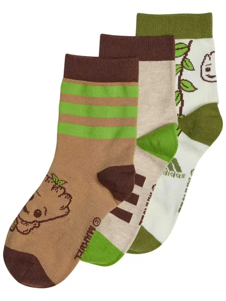 Sosete Marvel's I Am Groot Crew 3 Pairs Kids