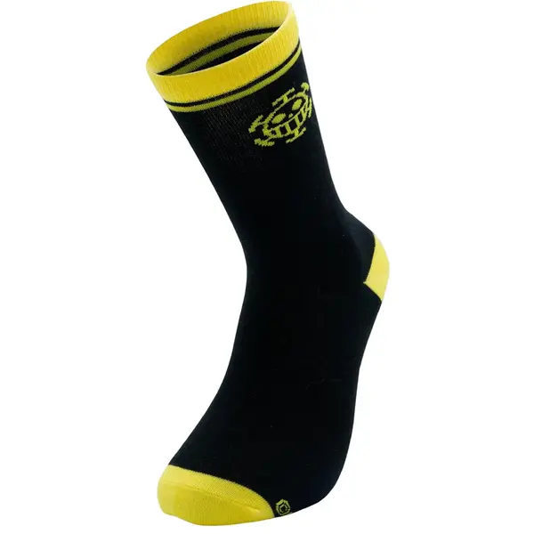 Sosete One Piece - Black & Yellow - Trafalgar Law