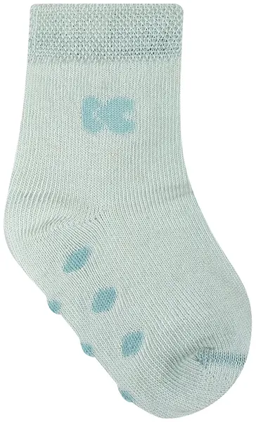 Șosete pentru bebeluși cu talpă în relief KikkaBoo Sleepy Sheep - 0-6 luni, verde