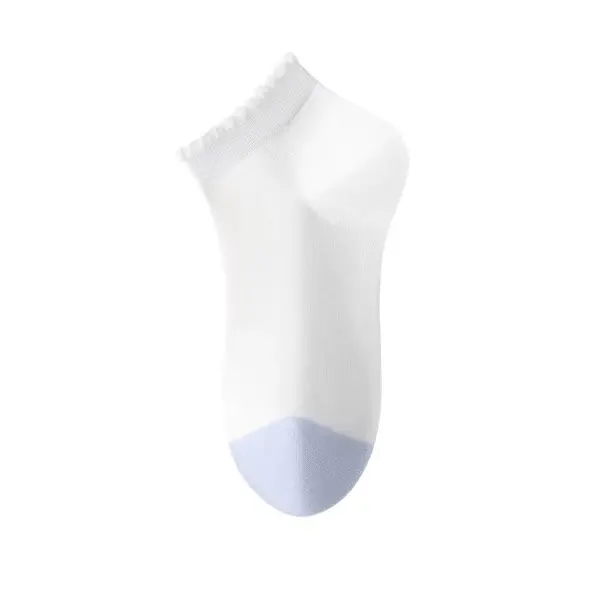 Sosete pentru dama, SS197, Alb, marime universala (35-39)