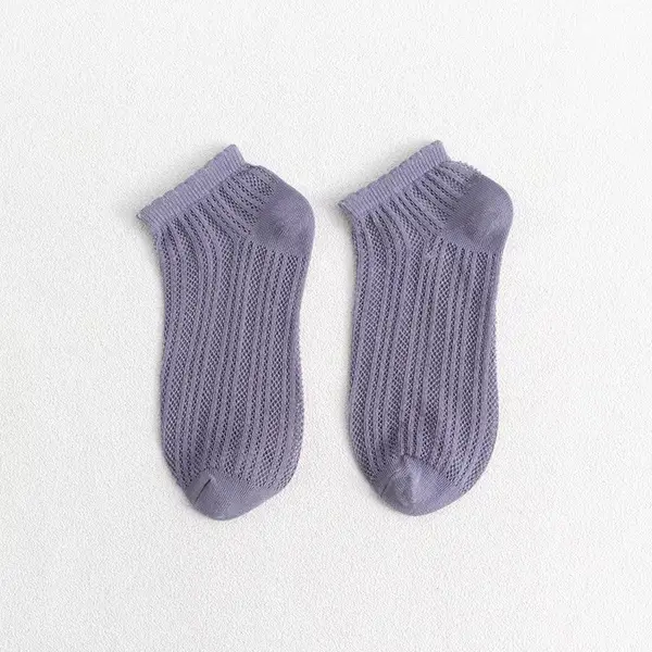 Sosete pentru dama, SS239, Mov, marime universala (35-39)