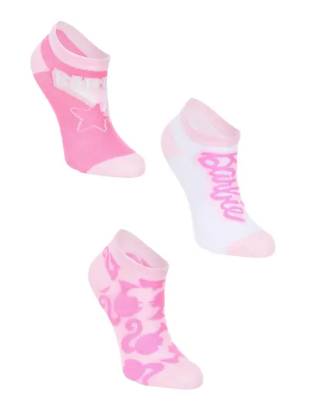 Sosete - Set 3 perechi Barbie