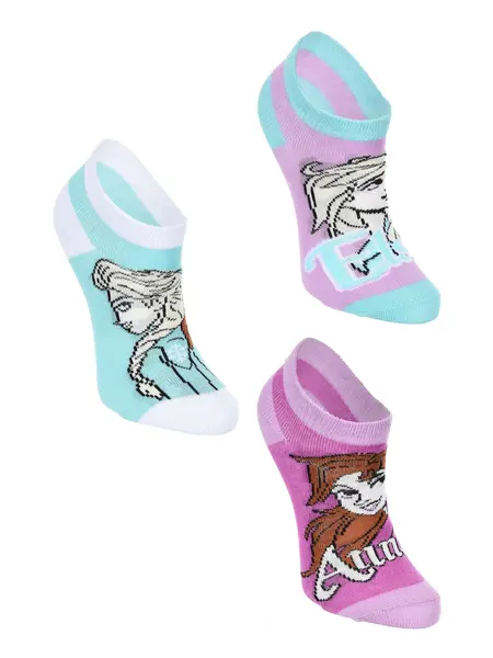 Sosete - set 3 perechi Frozen