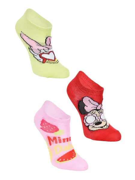 Sosete - set 3 perechi Minnie