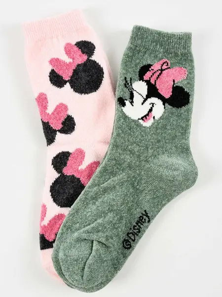 Sosete - set de 2 bucati Minnie Mouse