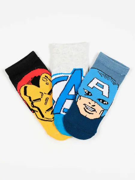 Sosete – Set de 3 perechi Avengers