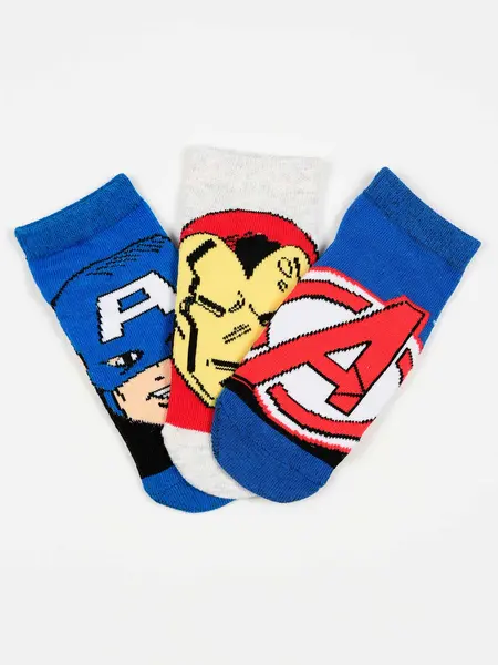 Sosete – Set de 3 perechi Avengers
