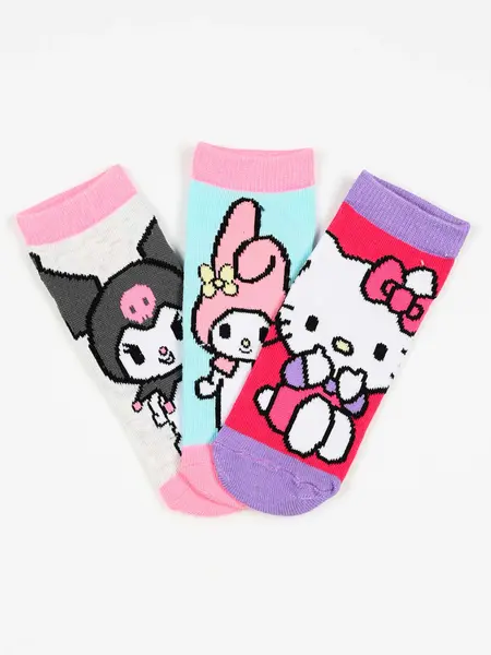 Sosete – Set de 3 perechi Hello Kitty