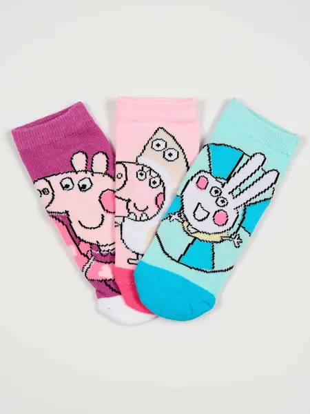 Sosete – Set de 3 perechi Peppa Pig