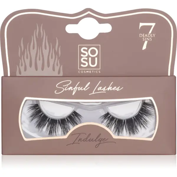 SOSU Cosmetics 7 Deadly Sins Lashes gene false Indulge 1 buc
