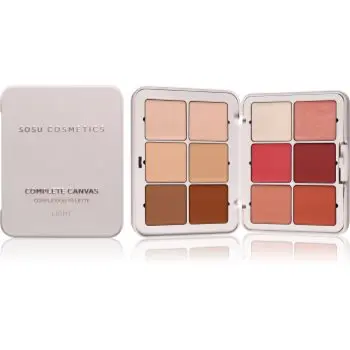 SOSU Cosmetics Complete Canvas Complexion Palette paleta pentru fata multifunctionala faciale