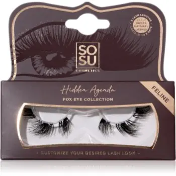 SOSU Cosmetics Hidden Agenda Fox Eye Collection gene false