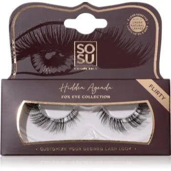 SOSU Cosmetics Hidden Agenda Fox Eye Collection gene false