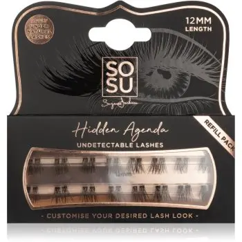 SOSU Cosmetics Hidden Agenda Undetectable Lashes pachet cu gene fără noduri autoadezive