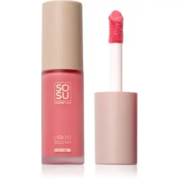 SOSU Cosmetics Liquid Blush Satin fard de obraz lichid