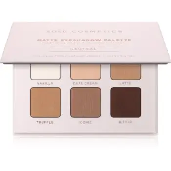 SOSU Cosmetics Matte Eyeshadow Palette paletă cu farduri de ochi