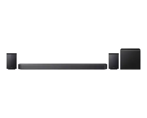 Soundbar Samsung HW-Q930H (2026), 9.1.4, Wi-Fi, Subwoofer Wireless si Rear Speaker, HDR10+, HDMI, Bluetooth, Wi-Fi (Negru Titan)