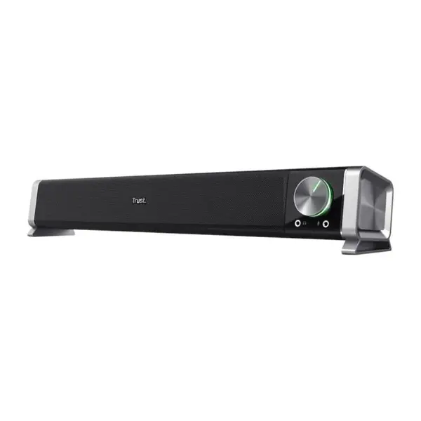 Soundbar Trust Asto, putere maxima 12W, frecventa raspuns 20 Hz, 20.000 Hz, negru