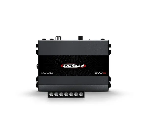 SounDigital SD400.2-4 EVO6, Amplificator Auto 2 Canale Clasa D, 400W RMS, 4 Ohm