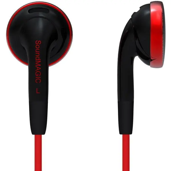SOUNDMAGIC Casti SoundMAGIC EP30 Earbuds, negru-rosu