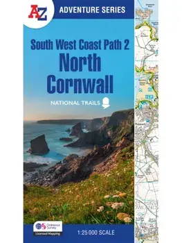 South West Coast Path 2 – North Cornwall. With Ordnance Survey Mapping, 5 Revised edition, Paperback/A-Z Maps