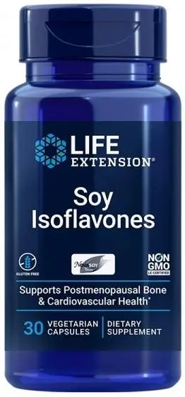 Soy Izoflavone, 30 capsule, Life Extension