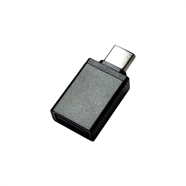 spacer Adaptor Spacer pt. smartphone, de la USB 2.0 (Mama) la Type-C (Tata), negru