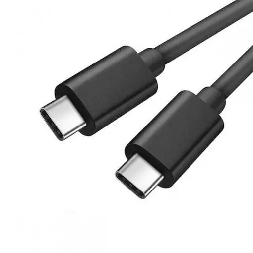 spacer CABLU alimentare si date SPACER, pt. smartphone, USB Type-C (T) la USB Type-C(T), 1.8m, Negru SPDC-TYPEC-TYPEC-PVC-BK-1.8