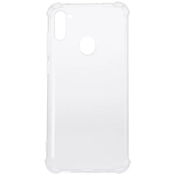 spacer Husa telefon Samsung Galaxy M11 - Spacer, Grosime 1.5 mm, Protectie suplimentara antisoc la colturi, Material flexibil TPU, Transparent, SPPC-SM-GX-M11-CLR