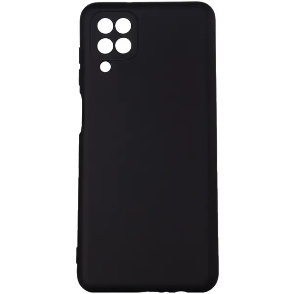 spacer Husa telefon Samsung Galaxy M12 Spacer, Grosime 2 mm, Material flexibil silicon + interior cu microfibra, Negru, SPPC-SM-GX-M12-SLK