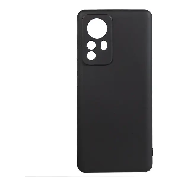 spacer Husa telefon Xiaomi 12 Pro - Spacer, Grosime 1.5 mm, Material flexibil TPU, Negru, SPPC-XI-12P-TPU
