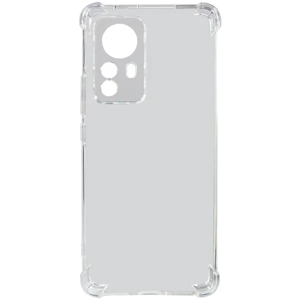spacer Husa telefon Xiaomi 12 Pro - Spacer, Grosime 1.5 mm, Protectie suplimentara antisoc la colturi, Material flexibil TPU, Transparent, SPPC-XI-12P-CLR