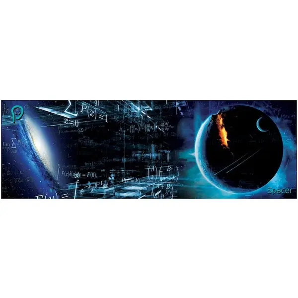 spacer Mouse Pad gaming SPACER SP-PAD-GAME-B, cauciuc si material textil, 900 x 300 x 3 mm