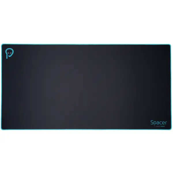 spacer Mouse Pad Gaming Spacer XL, 1200 x 600 x 3 mm, cauciuc si material textil, Negru