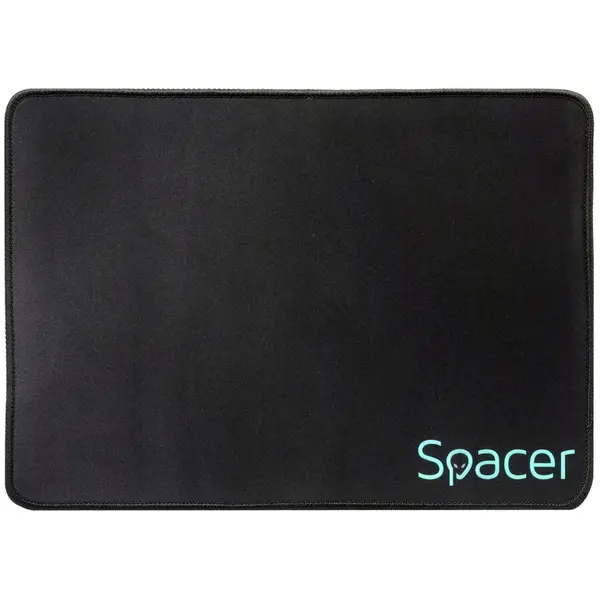 spacer MousePAD SPACER Gaming, cauciuc si material textil, 350 x 250 x 3 mm,SP-PAD-GAME-M, Negru