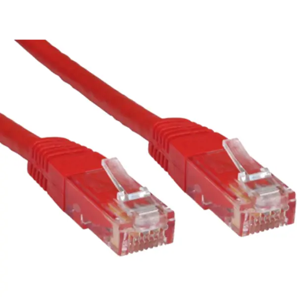 spacer PATCH CORD UTP SPACER Cat5e, 1m, rosu, SP-PT-CAT5-1M-R