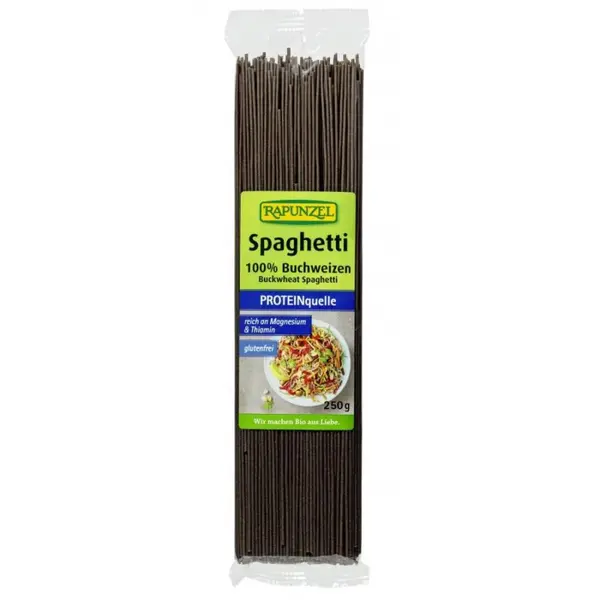 Spaghetti din hrisca integrala fara gluten, eco - 250 g