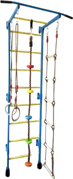 Spalier suedez pentru copii Restpro - Cu accesorii, bicolor
